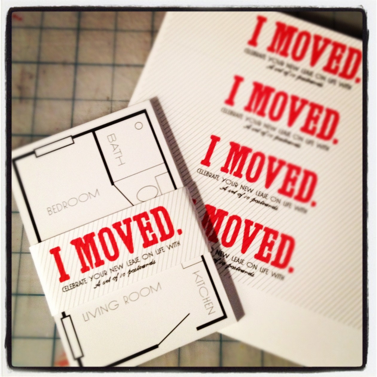 New Apartment Announcements - Set of 10 (Wing)