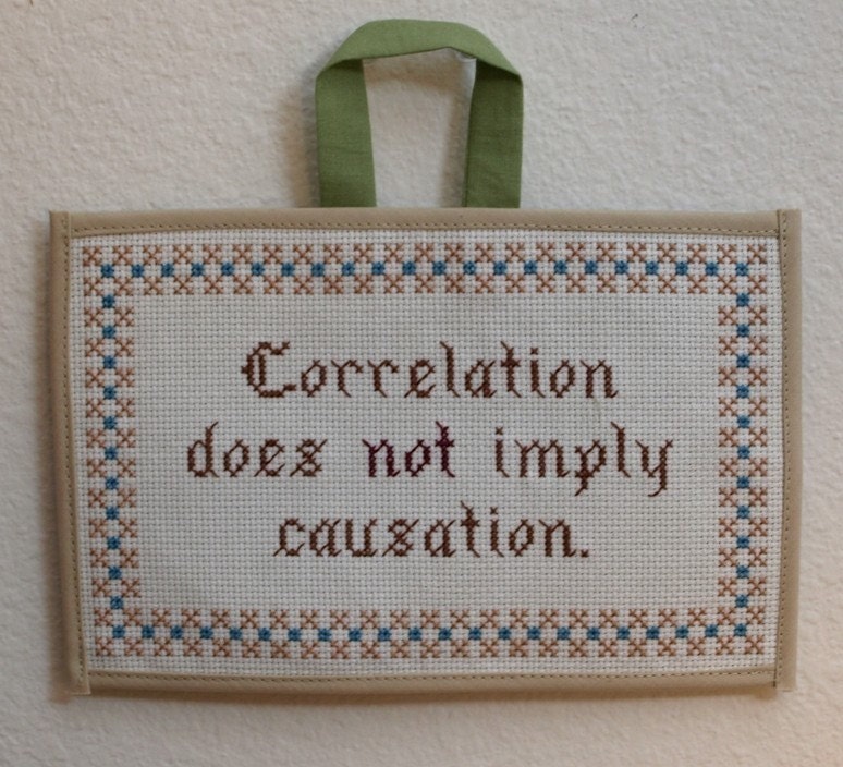 Correlation does NOT imply causation - PATTERN