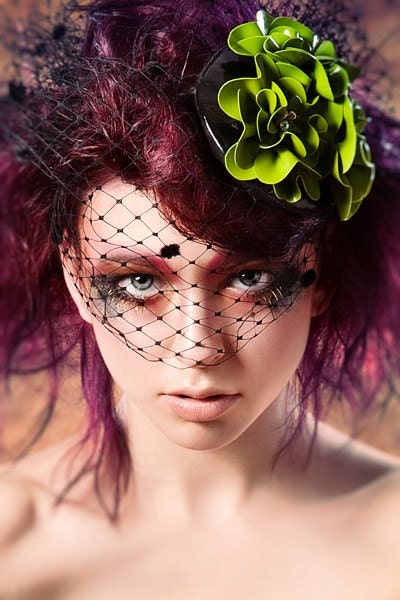 Floral Latex Fascinator