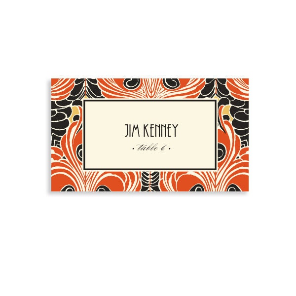 gatsby place card