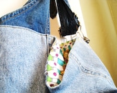 Farmers Market Reusable Grocery Bag Made From Recycled Overalls