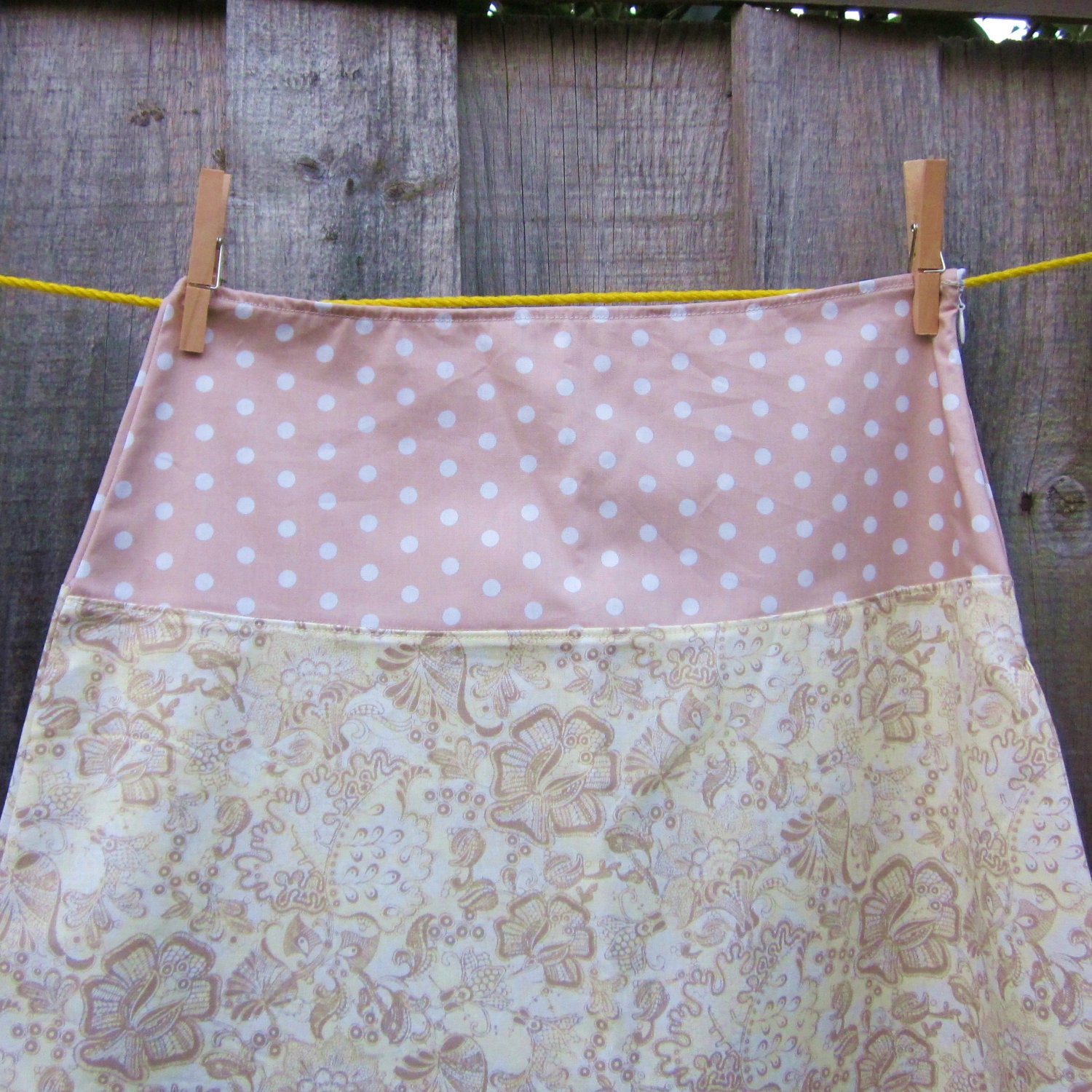 OOH LACEY ALine Skirt Size Extra Small XS - natural lace