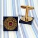 SALE Cufflinks, Heroica Shield - Original Design by MoLGifts