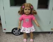 American Girl Doll Summer Flip-Flops Dress