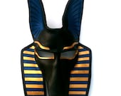 Anubis Leather Mask