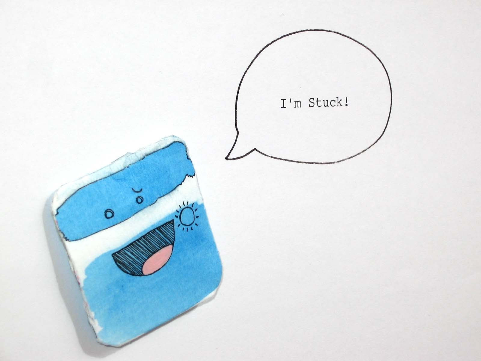 Mr. Blue Magnet, One (1) item - Free US Shipping