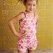 Roller Skate Romper PDF Pattern, fitted waist, Baby, Toddler Girl newborn to 2T