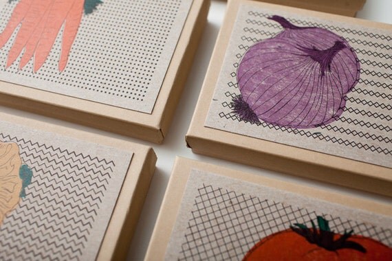 Organically Yours - Greeting Cards and Seed Packets - Boxed Set of 5