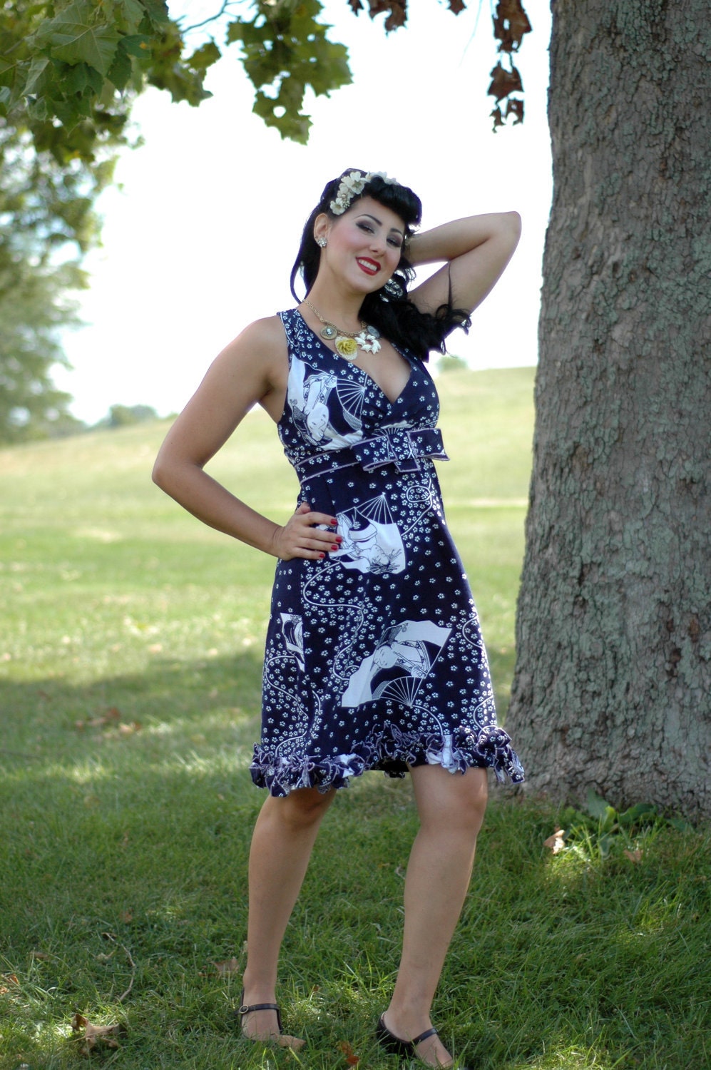 Haute couture Dress "Let the Good Times Roll" by Tracy McElfresh On Sale