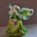 Needle Felted Wool Garden Fairy-soft sculpture-Waldorf inspired standing doll--needle felt by Daria Lvovsky