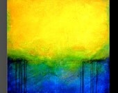 Paradise - 30 x 30 - Acrylic Abstract Painting - Highly Textured