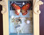 Mixed Media 3D Collage Box: Your Dreams are Waiting...