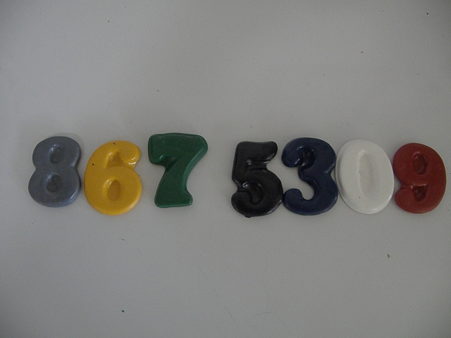 Recycled Crayons- Numbers