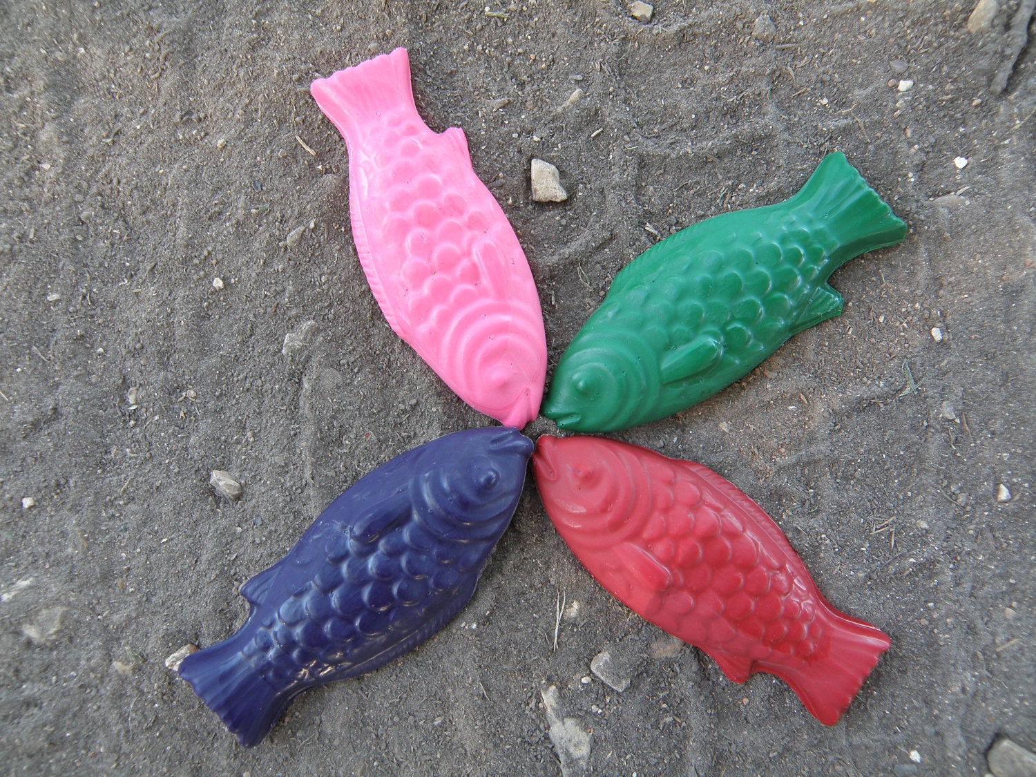 Recycled Crayons- Fish
