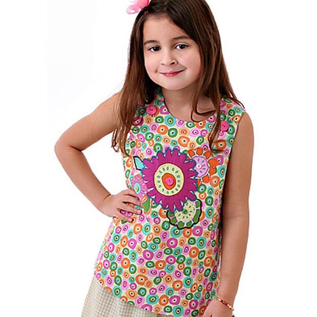 Easy A-Line Dress Pattern, Boutique Pattern PDF E-Book