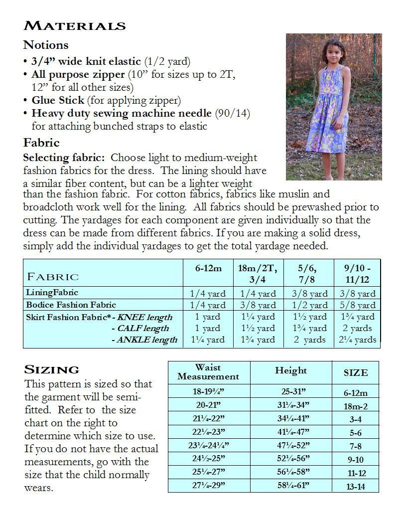 Sis Boom Marissa Dress with Scientific Seamstress Pattern and Instructions, PDF E-Book