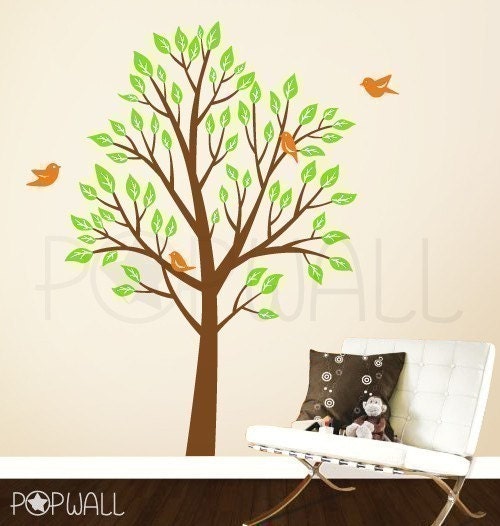 Wall Decals Wall Sticker Tree Decal -Tree wall decal- 056