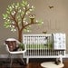 Tree Wall Decals Wall Stickers Tree Decal -  Owl on Tree - 089 -children wall decal