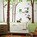 Vinyl Wall Decal Wall Sticker Tree Decal - Fantasy Woodland nursery decal 106