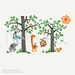 Children Wall Decal Wall Sticker Nursery decal - Wondrous Woodland tree decal - 107