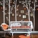 Spring Tree Wall Decal birds Wall decals - 0113