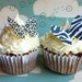 The Original EDIBLE BUTTERFLIES -small Animal Print - Cake & Cupcake toppers - Food Accessories