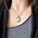 Queen Anne's Lace Necklace Pressed Wildflower Botanical Jewelry Resin Pendant Garden Fashion Bridal Gift