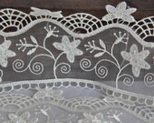 Cream Organza Lace Ribbon