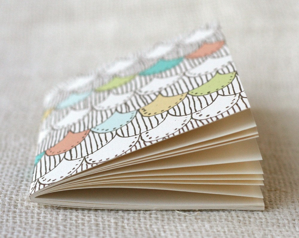 Jotter, Pocket Notebook, Mini Journal - Dragon Scales