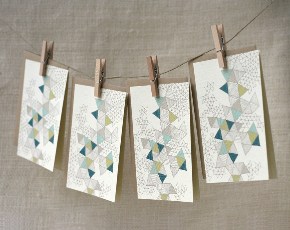 Note Card Set - Love Triangles
