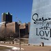 Season Everything WIth Love...and bacon.  Vinyl wall decal I was compelled to create.