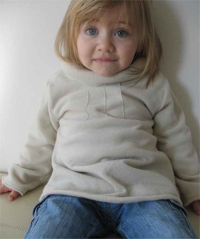 Pintuck Sweater Tunic pattern and tutorial 12M-4T EASY SEW epattern