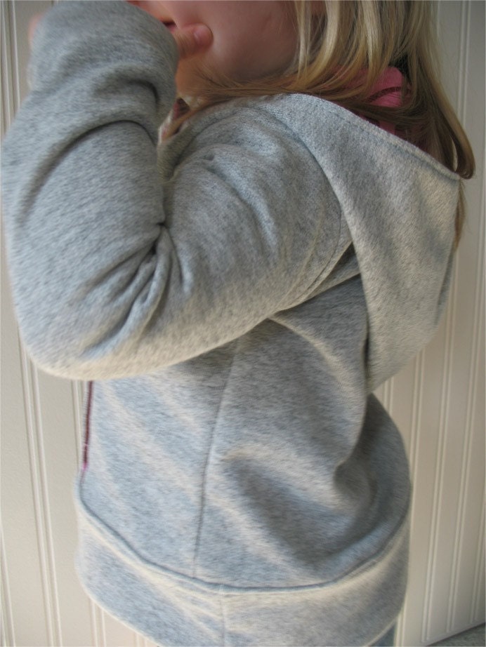 NEW SIZING Urban Unisex Hoodie pattern and tutorial 6M - 5T PDF pattern boy girl