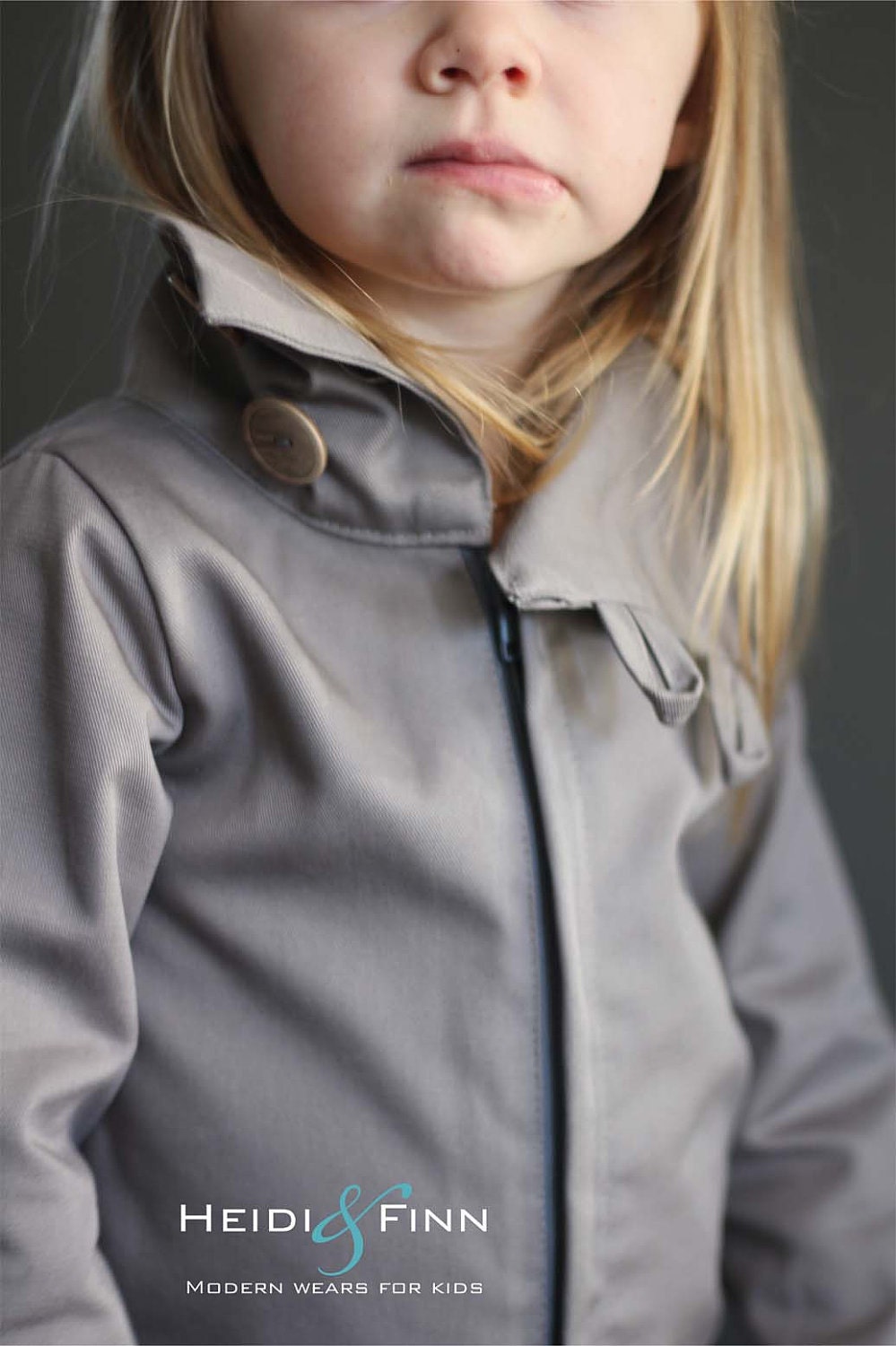 NEW Urban Weekender Coat pattern and tutorial 12M - 5T PDF pattern boy girl modern zipper jacket cowl