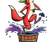 Sour Grape Smasher - Print
