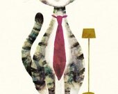 At Home With Edsel - Print
