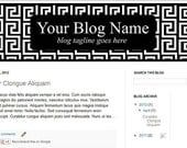 Blog Design  - Fun 35 -  Header Design for Blogger or Wordpress