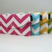 Set Of 4 - Chevron Candy Shop Collection - Bridesmaid Clutches