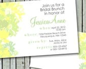 Flowery Bridal Shower Invitation