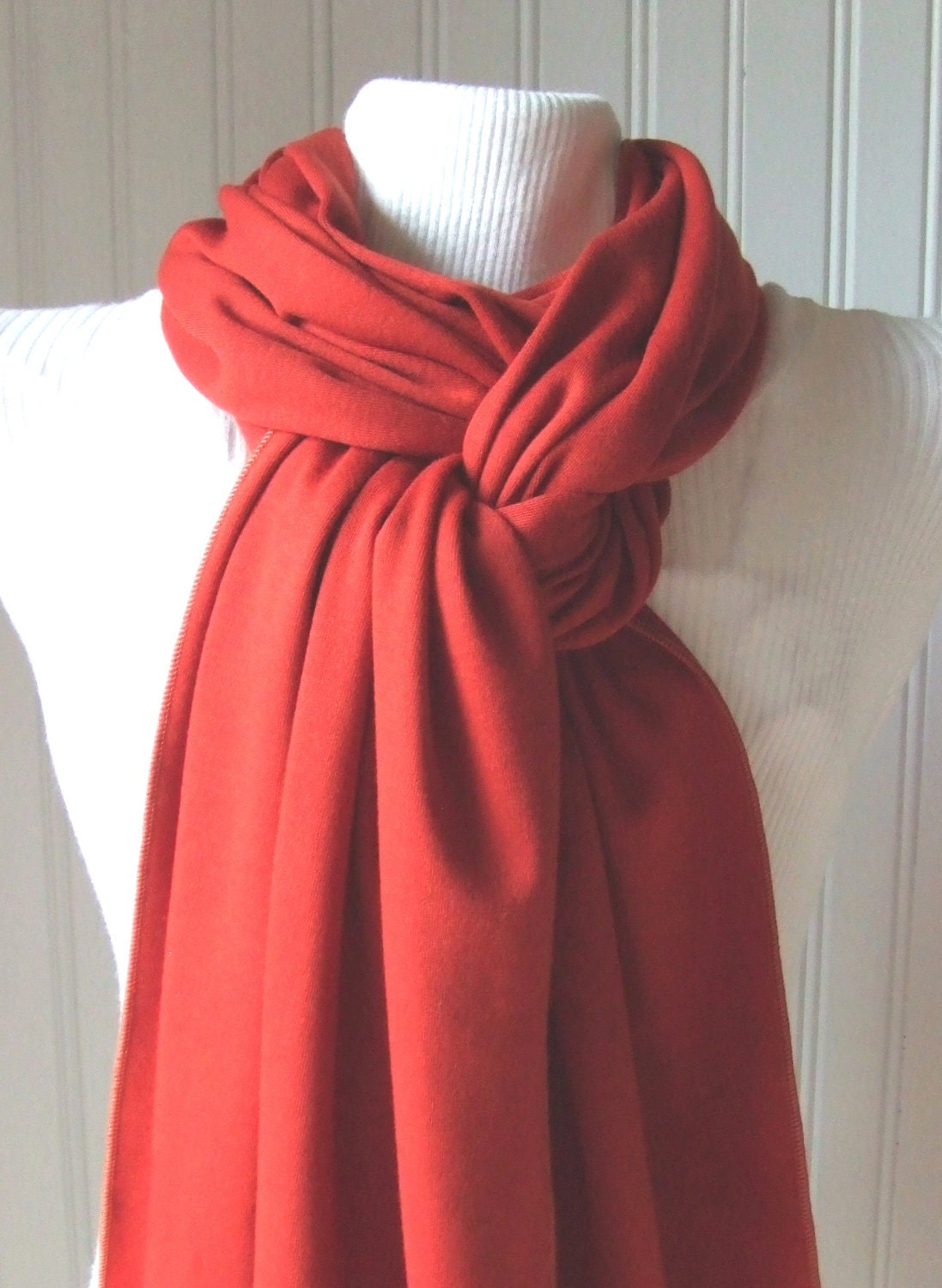 Autumn Spice Jersey Scarf....Extra Long