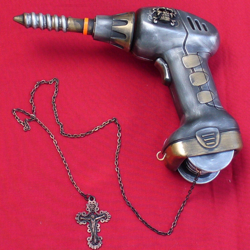Steampunk  Dr. VAn Helsing VAMPIRE  Gun