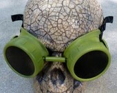 Steampunk  goggles glasses Time Travel Crazy Scientist's Oculo-Vision Tool welding cyber punk biker gothic rave