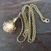 Hunger Games peeta FIRE necklace - Girl on Fire pendant charm locket jewelry insipred by Katniss Everdeen
