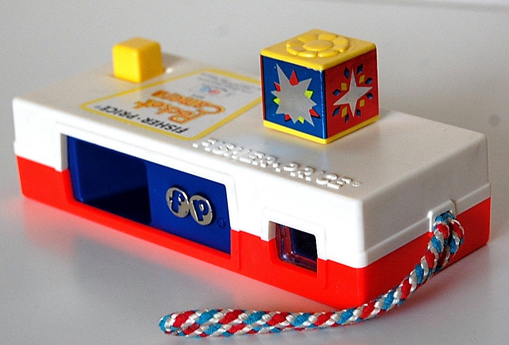 Vintage Retro Fisher Price Pocket Camera 464 1974 Trip to the Zoo Slides