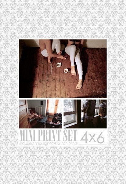 4x6 Mini Print Set / Includes Three 4x6 Colour Prints / Fine Art Photographs