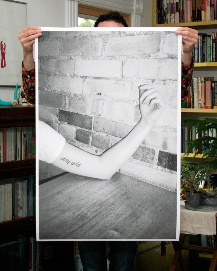 Stay Gold - 24x36 Plotter Poster