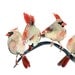 Cardinals gathering, art Print of watercolor painting, Holiday, Christmas, wall decor, Nursery decor, woodland, bird art, digital art print