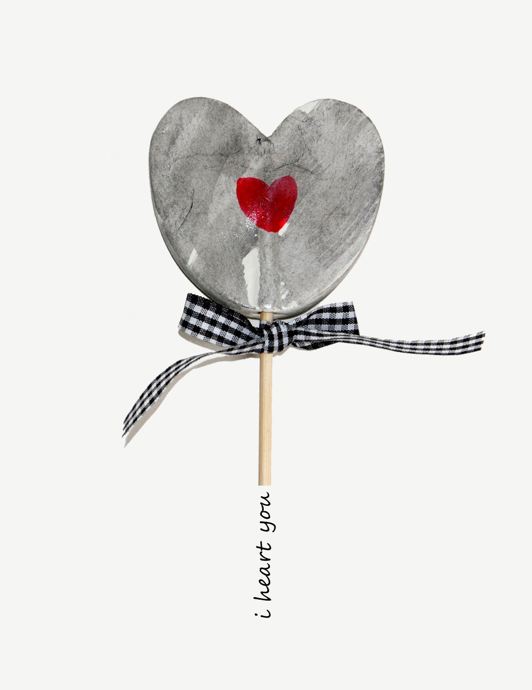 Heart - I heart you , photographic art print, Hurricane Sandy Relief art