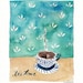 Tea Time Print of original watercolor painting of a tea cup on a table, Still life, shabby chic, retro, kitchen decor,mothers day