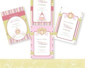 Princess Royal Carriage Invitation DIY Printable Party Invitation 5x7 Birth Announcement or Birthday Party Il_170x135